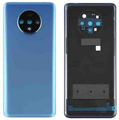 Docile Oneplus 7T{withCameraLens}:GlacierBlue Back Panel(Blue)