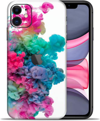 WeCre8 Skin's Apple Iphone 11, Color Splash Mobile Skin(Multicolor)