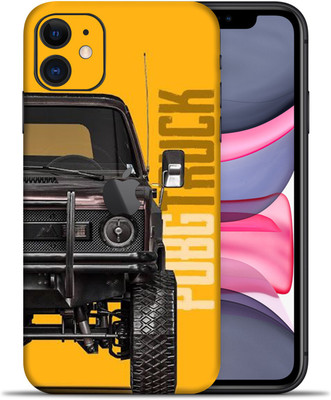 WeCre8 Skin's Apple Iphone 11, Truck Pubg Mobile Skin(Multicolor)