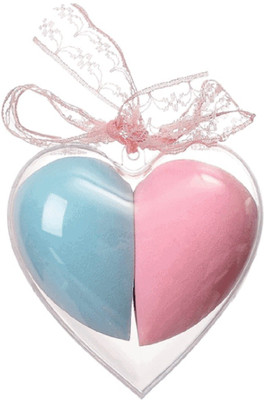 lakyou Glow 2 In 1 Beauty Blender Super Soft Heart Shape