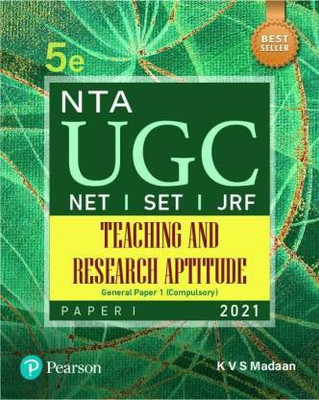 Nta UGC Net/ Set/ Jrf Paper 1 Teaching And Research Aptitude(Paperback, K V S MADAAN)