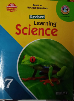 Cordova Learning Science For Class-7 For ( 2022-2023) Examination(Paperback, A Panel of Teachers)