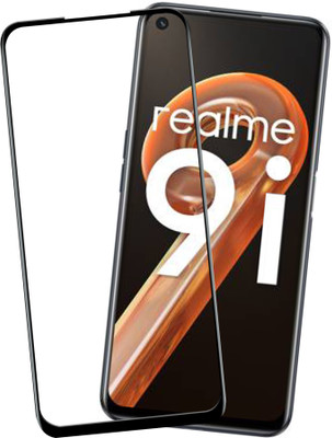 VAlight Edge To Edge Tempered Glass for realme 9i, Realme 9I(Pack of 1)