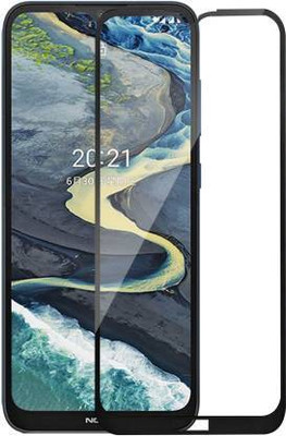 VISHZONE Edge To Edge Tempered Glass for Nokia C20 Plus(Pack of 1)