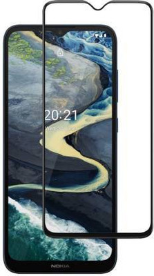 VISHZONE Edge To Edge Tempered Glass for Nokia C20 Plus(Pack of 1)