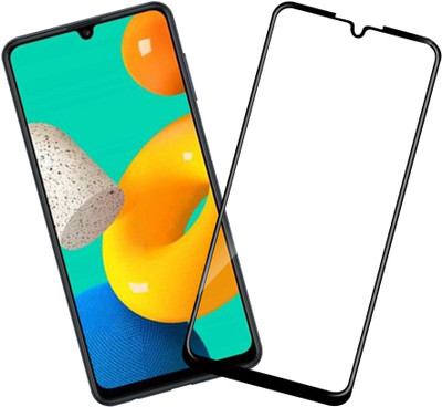 HUPSHY Edge To Edge Tempered Glass for SAMSUNG Galaxy M33 5G(Pack of 1)