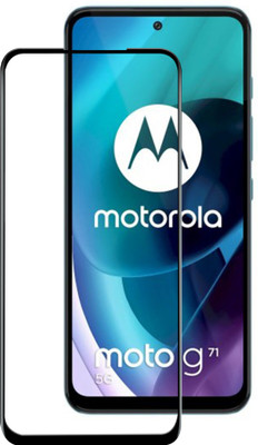 VAlight Edge To Edge Tempered Glass for MOTOROLA G71 5G, Moto G71 5G, MOTOROLA Moto G71 5G(Pack of 1)