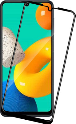 HUPSHY Edge To Edge Tempered Glass for SAMSUNG Galaxy M33 5G(Pack of 1)