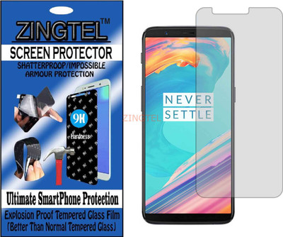 ZINGTEL Impossible Screen Guard for OnePlus 5T(Pack of 1)