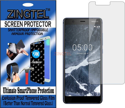 ZINGTEL Impossible Screen Guard for NOKIA 5.1(Pack of 1)
