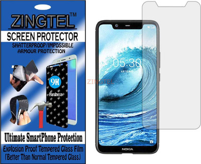 ZINGTEL Impossible Screen Guard for NOKIA 7.1 PLUS(Pack of 1)