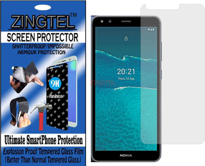 ZINGTEL Impossible Screen Guard for NOKIA C1 2ND EDITION(Pack of 1)
