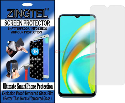 ZINGTEL Impossible Screen Guard for REALME C21(Pack of 1)