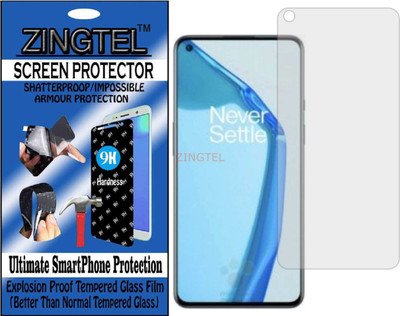 ZINGTEL Impossible Screen Guard for ONEPLUS 9 5G(Pack of 1)