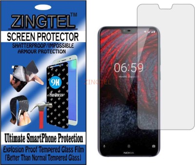 ZINGTEL Impossible Screen Guard for Nokia 6.1 Plus(Pack of 1)