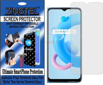 ZINGTEL Impossible Screen Guard for REALME C20 A(Pack of 1)