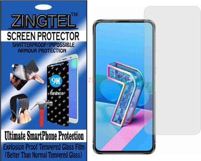 ZINGTEL Impossible Screen Guard for ZENFONE 7 PRO ZS671KS(Pack of 1)