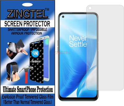 ZINGTEL Impossible Screen Guard for ONE PLUS NORD N200(Pack of 1)