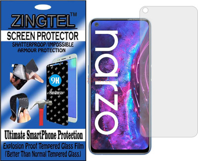 ZINGTEL Impossible Screen Guard for REALME NARZO 30A PRO 5G(Pack of 1)