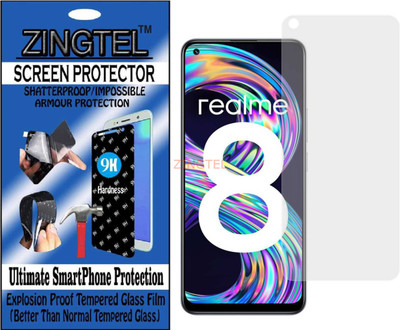 ZINGTEL Impossible Screen Guard for REALME RMX 3092)(Pack of 1)