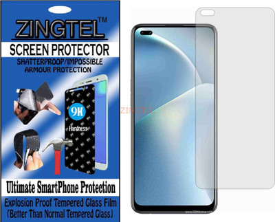 ZINGTEL Impossible Screen Guard for OPPO RENO4 LITE(Pack of 1)