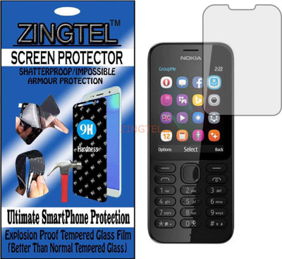 ZINGTEL Impossible Screen Guard for NOKIA 222(Pack of 1)