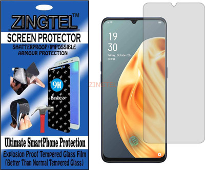 ZINGTEL Impossible Screen Guard for OPPO F15 2020(Pack of 1)