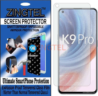 ZINGTEL Impossible Screen Guard for OPPO K9 PRO(Pack of 1)