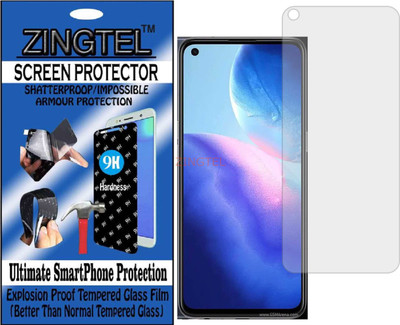 ZINGTEL Impossible Screen Guard for OPPO RENO 5 K(Pack of 1)