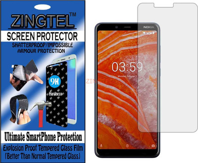 ZINGTEL Impossible Screen Guard for NOKIA 3.1 PLUS(Pack of 1)