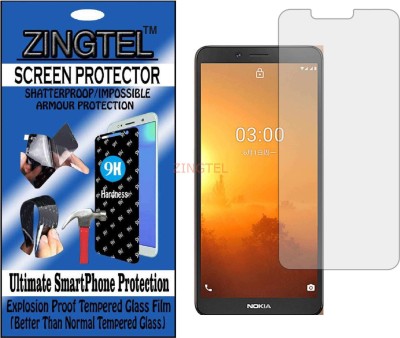 ZINGTEL Impossible Screen Guard for NOKIA C3(Pack of 1)