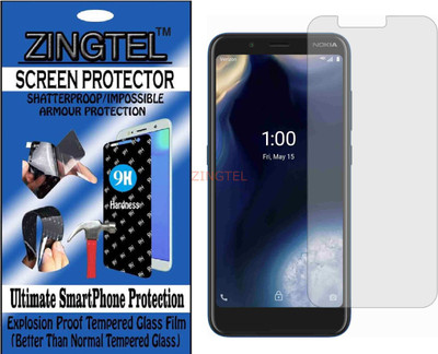ZINGTEL Impossible Screen Guard for NOKIA 2 V TELLA(Pack of 1)