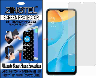 ZINGTEL Impossible Screen Guard for OPPO A15S CPH2179(Pack of 1)