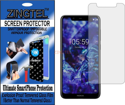 ZINGTEL Impossible Screen Guard for NOKIA TA-1102 (NOKIA 5.1 PLUS)(Pack of 1)