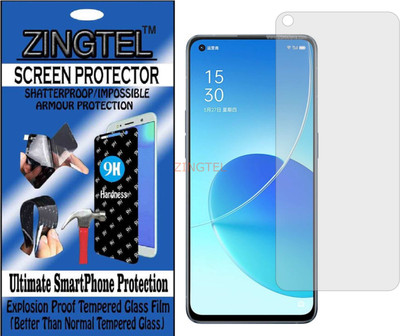 ZINGTEL Impossible Screen Guard for OPPO RENO 6 5G(Pack of 1)