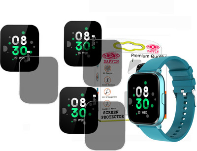 daffin Screen Guard for FIRE BOLTT NINJA 2(Pack of 3)