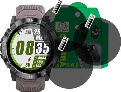 EZGER Screen Guard for COROS VERTIX 2 GPS Adventure SMARTWATCH SCREEN GUARD(Pack of 3)