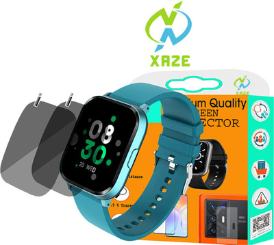 XAZE Screen Guard for Fire-Boltt Ninja 2 Max SMART WATCH SCREEN GUARD(Pack of 2)