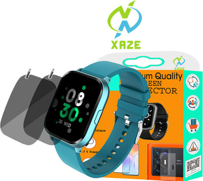 XAZE Screen Guard for Fire-Boltt Ninja 2 Max SMART WATCH SCREEN GUARD(Pack of 2)