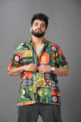 METRONAUT Men Printed Casual Multicolor Shirt