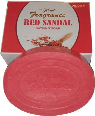 KHADI FRAGRANCE RED SANDAL - pack of 5 ( 5*125g)(5 x 25 g)