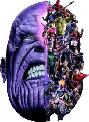 Saiii Designs 45 cm coolest marvel Self Adhesive Sticker(Pack of 1)