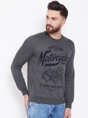 Austin Wood Full Sleeve Printed Men Sweatshirt
