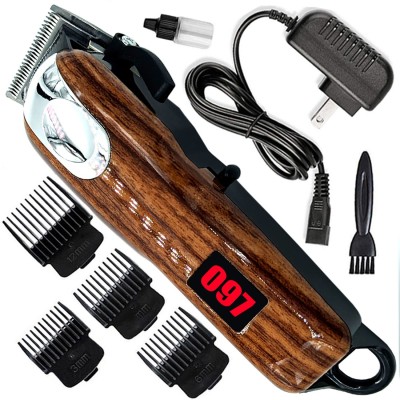 DMG 2in1 AC-DC Waterproof Rechargeable Hair Clipper Beard Mustache Trimmer 062 Fully Waterproof Trimmer 120 min  Runtime 4 Length Settings(Multicolor)