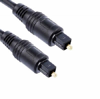 SINGING NOISE  TV-out Cable Digital Optical Audio Cable, Toslink Cable Fiber Optic Cable for Home Theater(Black, For Laptop)