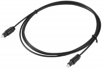 SINGING NOISE  TV-out Cable Digital Optical Audio Cable(Black, For Laptop, 1.5 m)