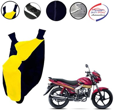 AUTO PEARL Two Wheeler Cover for Mahindra(Centuro Rockstar, Yellow, Blue)