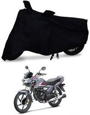 KEDIT Two Wheeler Cover for Universal For Bike(CB Shine, Black)