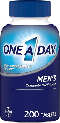 One A Day Men’s Multivitamin, Supplement 200 COUNT(200 Tablets)
