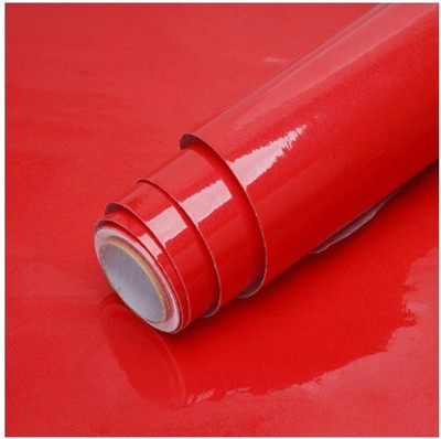 SUNBIRD Abstract Red Wallpaper(121 cm x 60 cm)